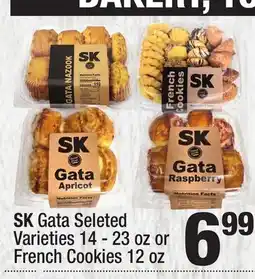 Super King Markets SK Gata Seleted Varieties 14-23 oz or French Cookies 12 oz offer