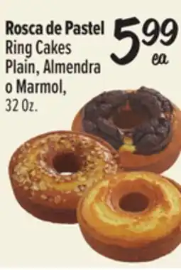 El Super Ring Cakes Plain, Almendra o Marmol offer