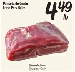 El Super Fresh Pork Belly offer