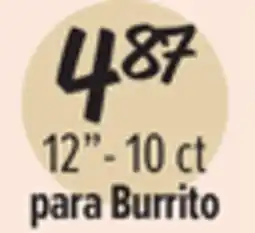 El Super Sonora Style Flour Tortilla offer