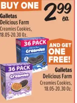 El Super Delicious Farm Creamies Cookies offer