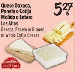 El Super Ground or Whole Cotija Cheese offer