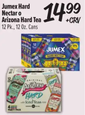 El Super Jumex Hard Nectar o Arizona Hard Tea offer