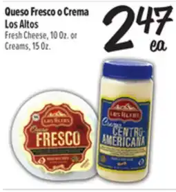 El Super Fresh Cheese, 10Oz. or Creams, 15Oz offer