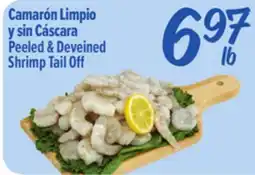 El Super Peeled & Deveined Shrimp Tail offer
