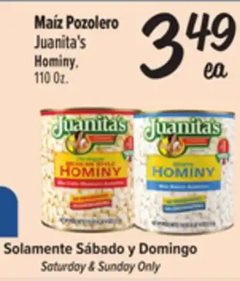 El Super Hominy offer