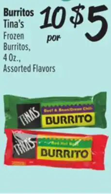 El Super Frozen Burritos offer