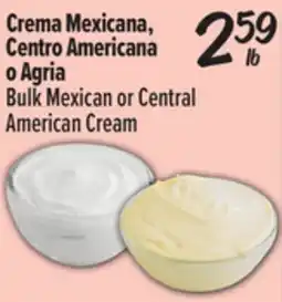 El Super Bulk Mexican or Central American Cream offer