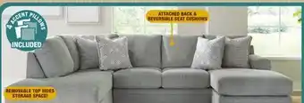Menards Welling Sectional offer