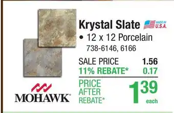 Menards Krystal Slate offer