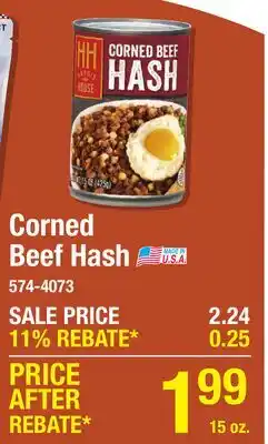Menards Corned Beef Hash offer
