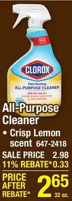 Menards All-Purpose Cleaner offer