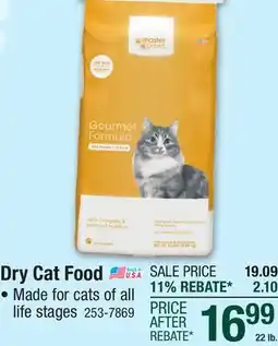 Menards Dry Cat Food offer