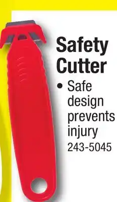 Menards Safety Cutter offer