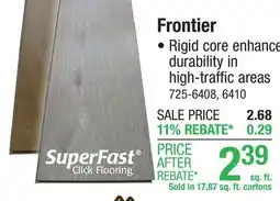Menards Frontier offer