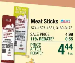 Menards Meat Sticks offer