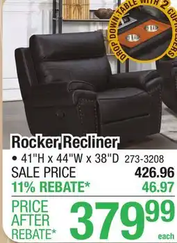 Menards Rocker Recliner offer