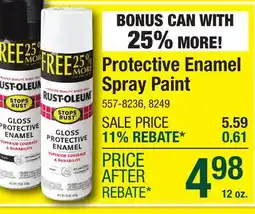 Menards Protective Enamel Spray Paint offer