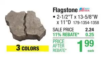 Menards Flagstone offer
