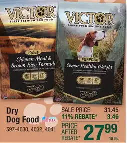 Menards Dry Dog Food offer