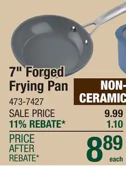 Menards 7 Forged Frying Pan offer