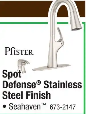 Menards Spot Defense Stainless Steel Finish offer