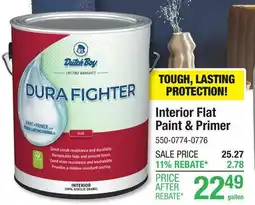 Menards Interior Flat Paint & Primer offer