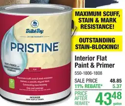 Menards Interior Flat Paint & Primer offer