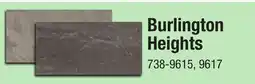 Menards Burlington Heights Waterproof Tile offer