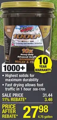 Menards 1000+ Driveway Sealer & Fillers offer