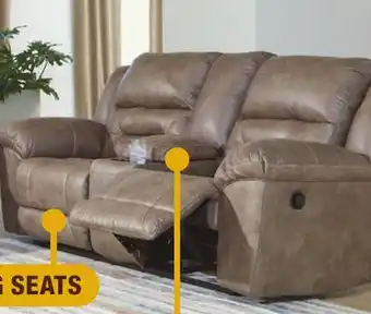 Menards Reclining Loveseat offer