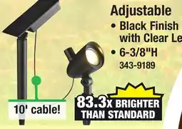 Menards Solar Spot Adjustable offer
