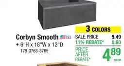 Menards Corbyn Smooth Retaining Wall Blocks offer