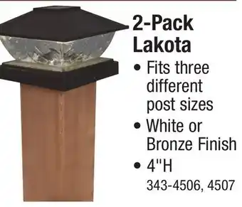 Menards 2-Pack Lakota offer