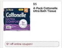 Walgreens Cottonelle Ultra Bath Tissue offer