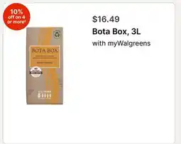 Walgreens Bota Box, 3L offer