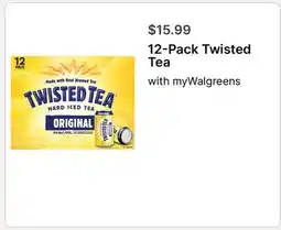Walgreens Twisted Tea offer