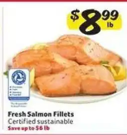 Winn Dixie Fresh Salmon Fillets offer