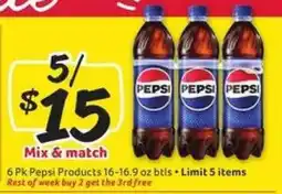 Winn Dixie Pepsi Products offer