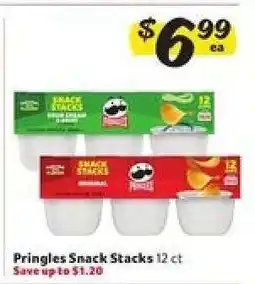 Winn Dixie Pringles Snack Stacks offer