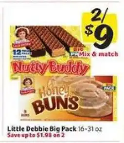Winn Dixie Little Debbie Big Pack offer