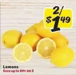 Winn Dixie Lemons offer