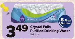 Save a Lot Crystal Falls Purified Drinking Water offer