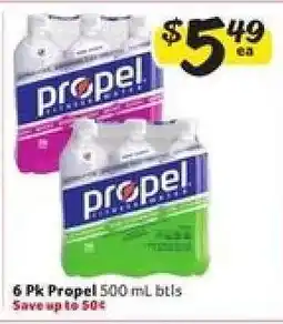 Winn Dixie 6 Pk Propel offer