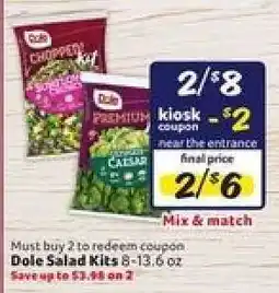 Winn Dixie Dole Salad Kits offer