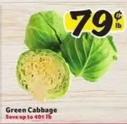 Winn Dixie Green Cabbage offer