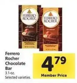 Safeway Ferrero Rocher Chocolate Bar offer