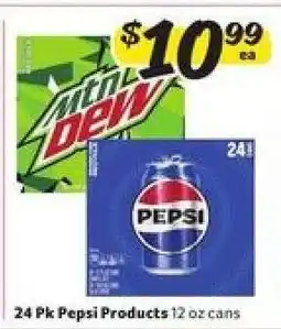 Winn Dixie 24 Pk Pepsi Products offer