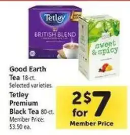 Safeway Tetley Premium Black Tea offer