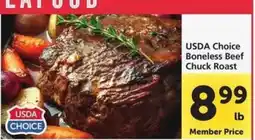 Safeway USDA Choice Boneless Beef Chuck Roast offer